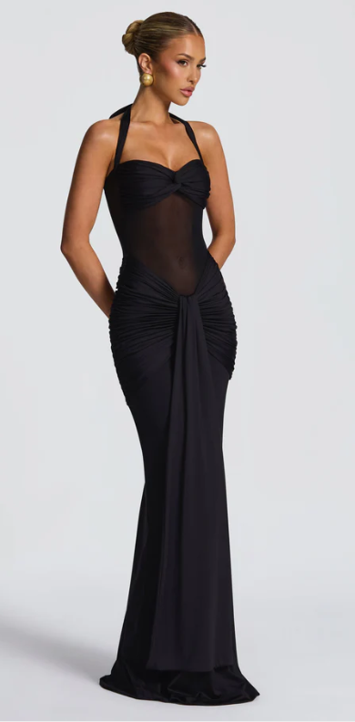 Velluto Dorata Dress